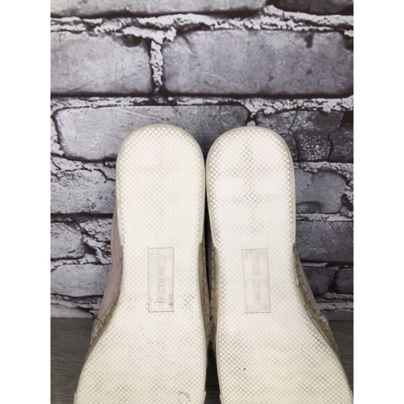 VINCE CAMUTO Tambie Blush Pink Suede Leather Espadrille Loafers Women 8M US/38.5 - Picture 14 of 16